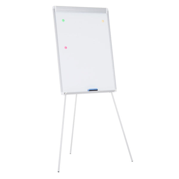 sconto Magnettafel mit Stativ 96x66,5x124-184,5 cm