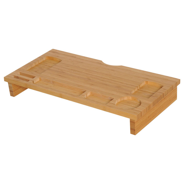PC-Monitorständer aus natürlichem Bambus 60 x 30 x 8,5 cm acquista