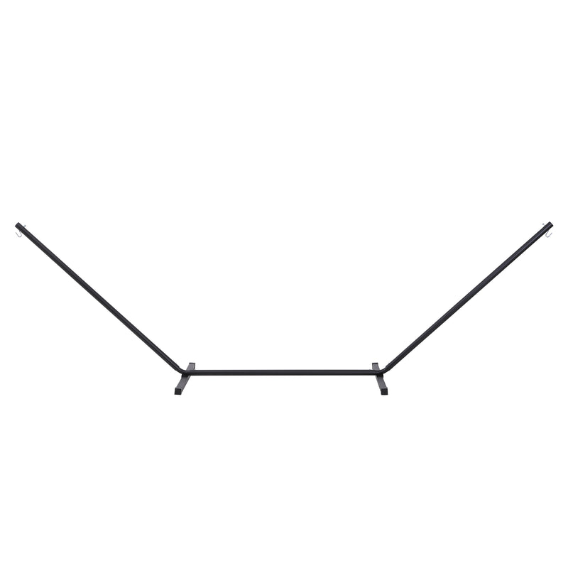 Supporto Struttura Portante per Amaca Max 150 Kg in Metallo Nero 360x92x115 cm 