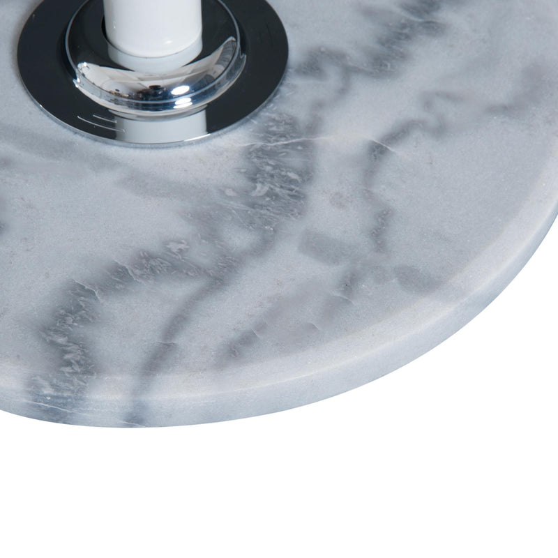 Appendiabiti Attaccapanni da Terra in Acciaio Bianco 35x35x176 cm 