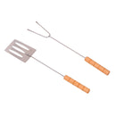 Barbecue a Carbone Carbonella Griglia e Piastra in Ghisa e Metallo Nero 