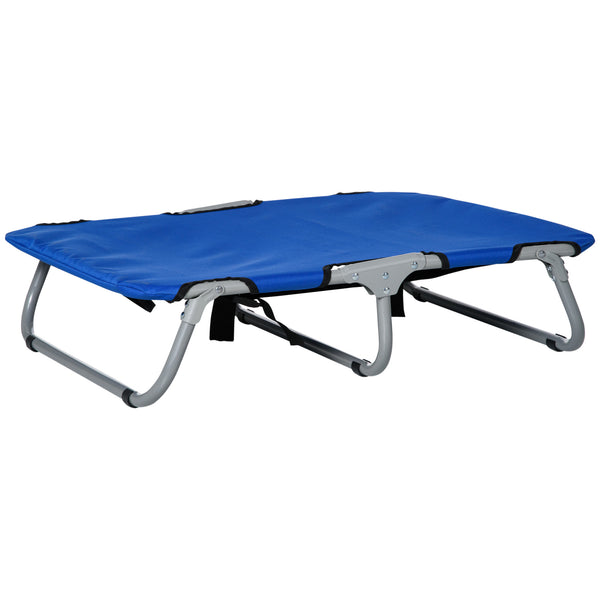 Klappbett für Hunde aus blauem Oxford-Stoff 71x58x18 cm acquista