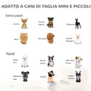 Divanetto Cuccia per Animali Domestici Grigio 73.5x41x33 cm 
