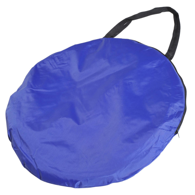 Rete da Calcio Pop Up per Bambini Pieghevole con Borsa Blu 184x124x115 cm 