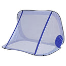 Rete da Calcio Pop Up per Bambini Pieghevole con Borsa Blu 184x124x115 cm 