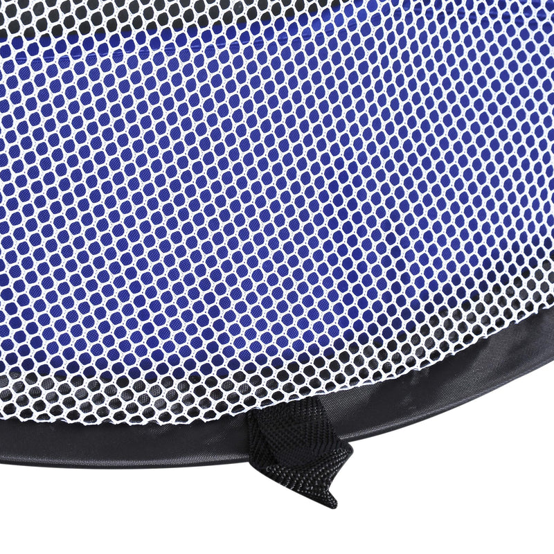 Rete da Calcio Pop Up per Bambini Pieghevole con Borsa Blu 184x124x115 cm 