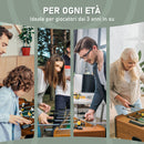 Calcio Balilla Professionale in Legno MDF 87x43x78 cm 