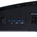 Camino Elettrico da Incasso 88.5x56 cm 1000/2000W con Vetro 