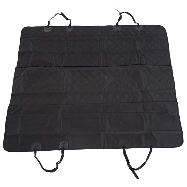 sconto Auto-Rücksitzbezug für Haustiere Schwarz 147 x 137 cm 2