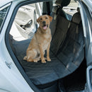 Coprisedile Posteriore Auto per Animali Domestici Nero 147x137 cm 2 