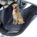 Coprisedile Auto per Animali in Poliestere 148x140 cm Nero 