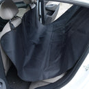 Coprisedile Auto per Animali in Poliestere 148x140 cm Nero 