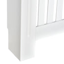 Copritermosifone in Legno MDF Bianco 172x19x81 cm 