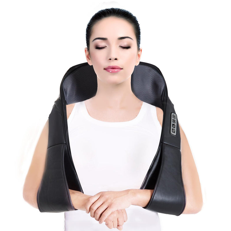 Massaggiatore Elettrico Collo Cervicale Shiatsu 3 Livelli 