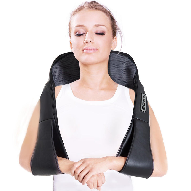 Massaggiatore Elettrico Collo Cervicale Shiatsu 3 Livelli 