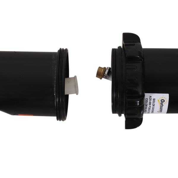 Solar-Gartendusche 20L Tragbar Kalt-Warm Wasser 60° Schwarz sconto