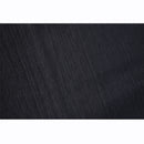 Sedia a Dondolo da Giardino Impermeabile in Alluminio Nero 120x61x88 cm 