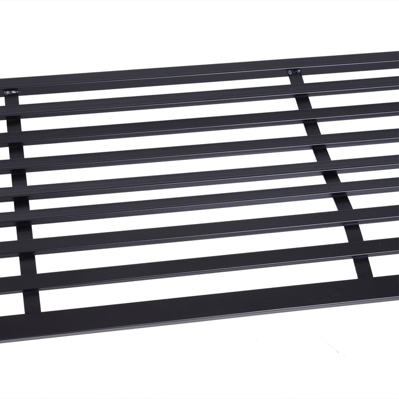 Dondolo da Giardino 3 Posti in Ferro Battuto Nero 