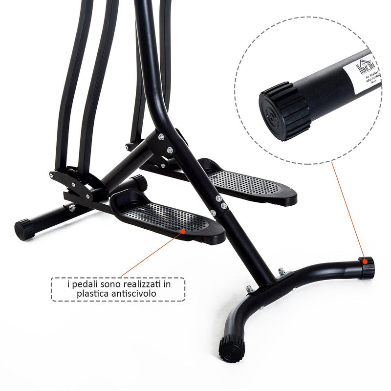 Air Walker Cross Trainer Ellittica con Supporto per Addome 