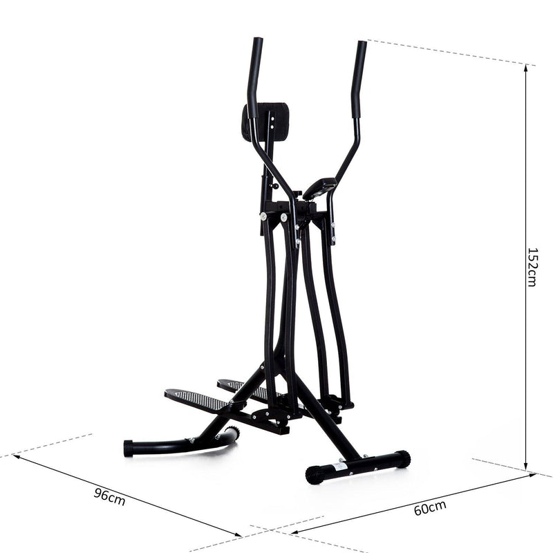 Air Walker Cross Trainer Ellittica con Supporto per Addome 