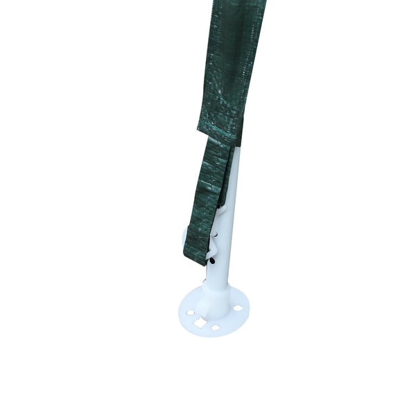 Gartenpavillon 3,3 x 2,4 x 2,1 m mit Abspannleinen und grünen Heringen sconto