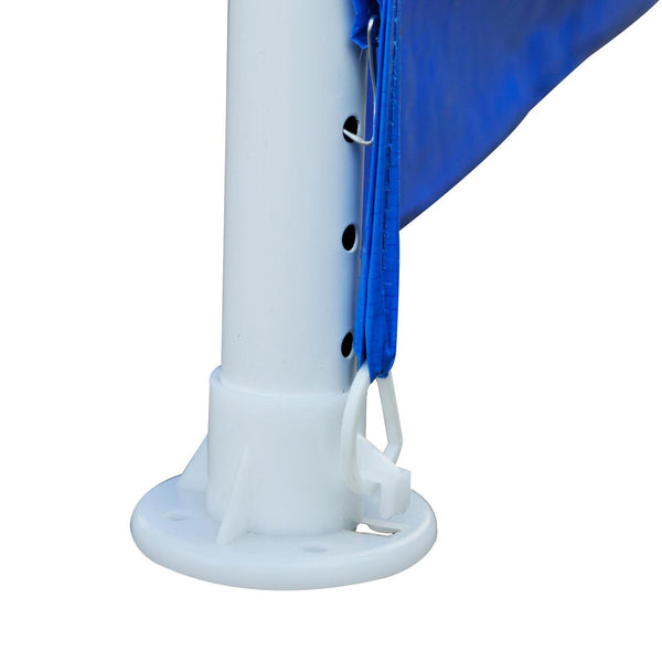 sconto Gartenpavillon 2,7 x 2,7 m in Blue Steel