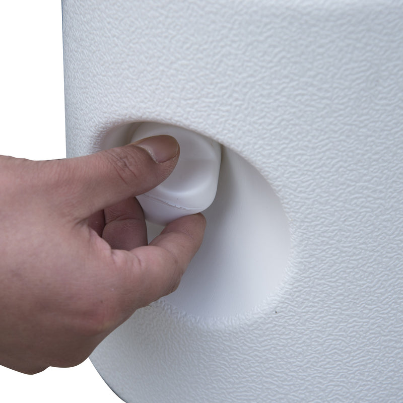 Set 4 Pezzi Base per Gazebo Riempibili 9 Kg x 4 Bianco 