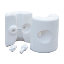 Set 4 Pezzi Base per Gazebo Riempibili 9 Kg x 4 Bianco 