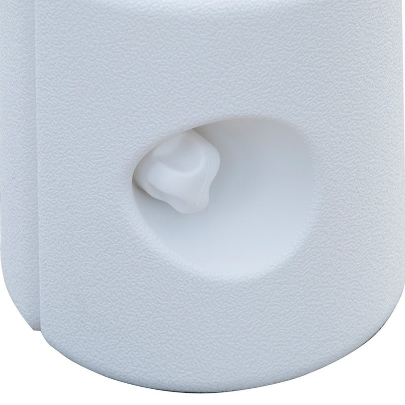 Set 4 Pezzi Base per Gazebo Riempibili 9 Kg x 4 Bianco 