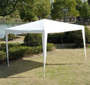 Gazebo da Giardino 3x3m in Acciaio Bianco 