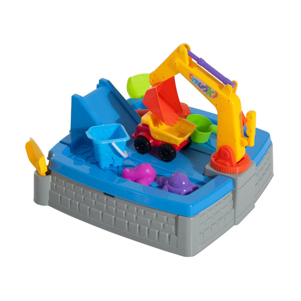 Kinder-Strandspielzeug-Bagger-Set 11-teilig online