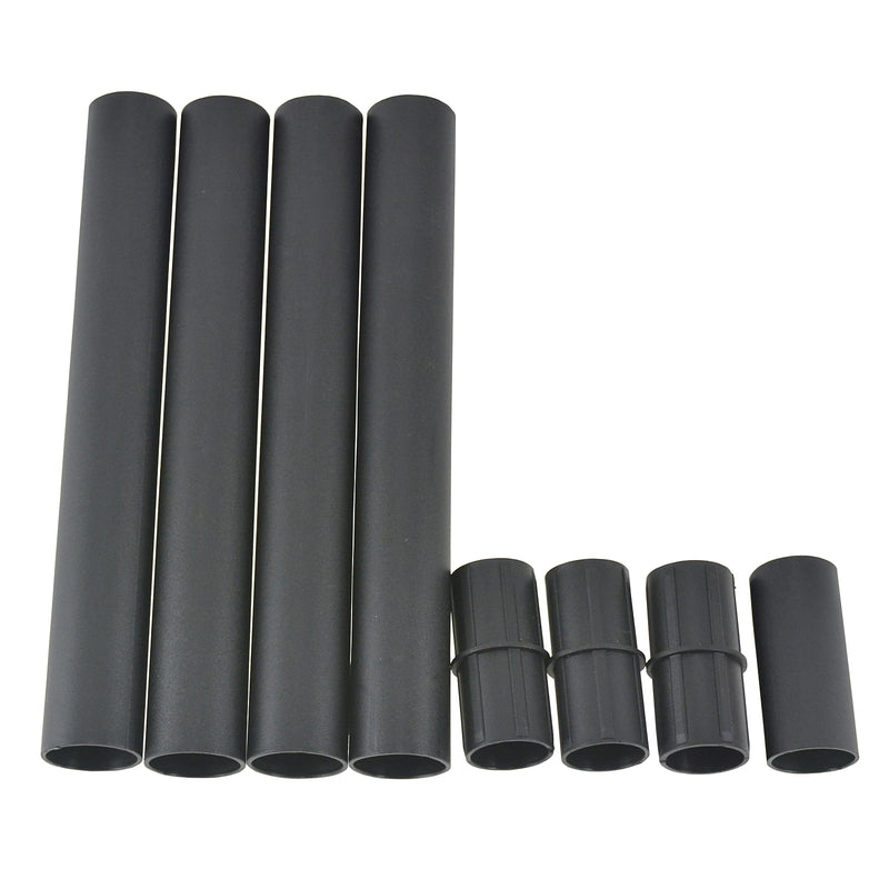 Lampione da Giardino Led a Energia Solare Nero 120 cm 