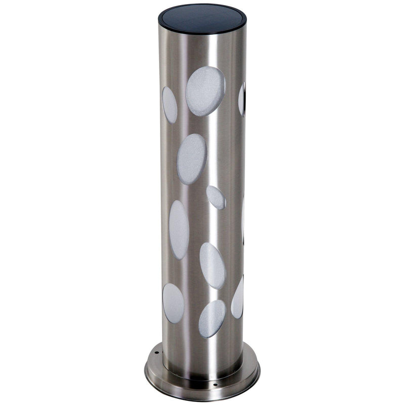 Lampada da Esterno LED a Energia Solare in Alluminio Ø19.7x63 cm 