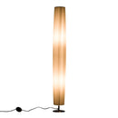 Lampada da Terra in Acciaio Bianco 15x15x120 cm 