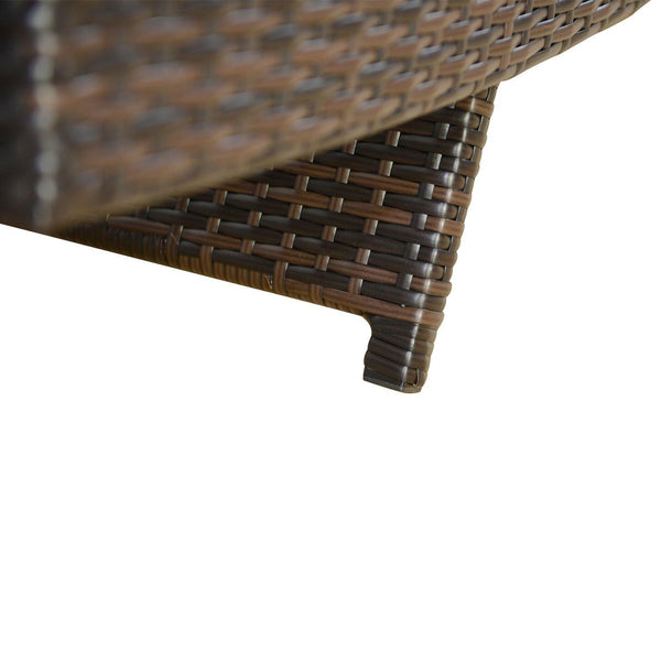 Eiserne Sonnenliege mit brauner Matratze acquista