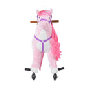 Cavallo Cavalcabile per Bambini con Suoni Rosa 