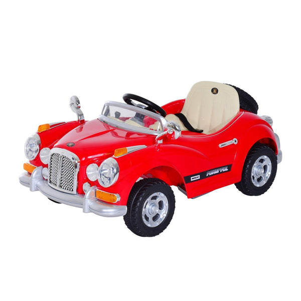 online Elektroauto für Kinder 6V Retro Rot