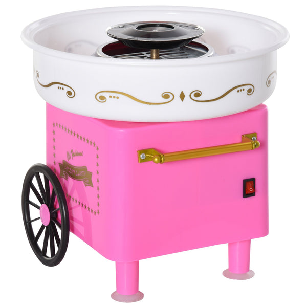 Macchina per Zucchero Filato 450W in Plastica Rosa online