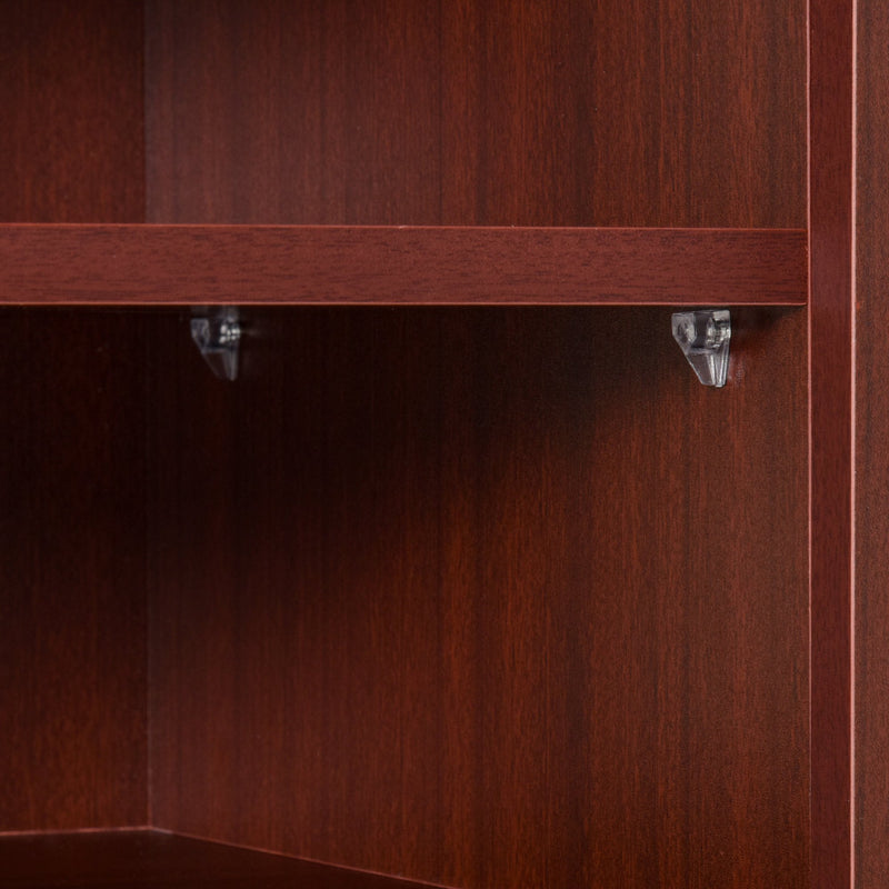 Mobile TV Classico in Legno con 2 ripiani Marrone 120x39.5x52 cm 