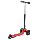 Monopattino per Bambini con 3 Ruote in Alluminio Fluo e Freno Rosso 