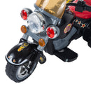 Moto Elettrica per Bambini 6V Chopper Nera 