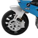 Moto Elettrica per Bambini 12V con Licenza BMW RR Nero e Blu
