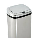 Cestino dei Rifiuti in Acciaio Inox a Infrarossi 50L 