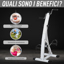 Bi Ciclo Cyclette Pedaliera Gambe e Braccia Manuale 