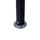 Pergola da Giardino 2.97x2.97m in Metallo Crema 