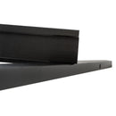 Cavalletto per Pittura in Legno con Altezza e Inclinazione Regolabili Nero 46x60x140 cm 