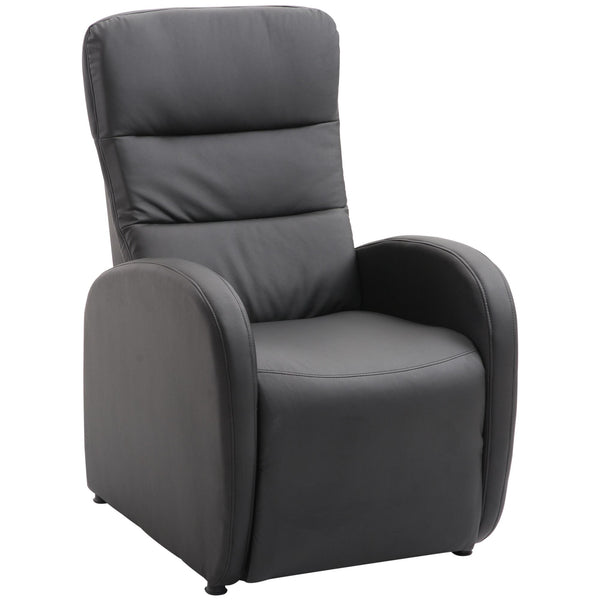 Relax Liegesessel mit schwarzer Fußstütze online