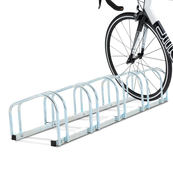 5-Sitzer Fahrradträger aus Stahl 130x33x27 cm Silber acquista