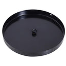 Portaombrelli in Metallo Lavorato con Salvagoccia Nero 