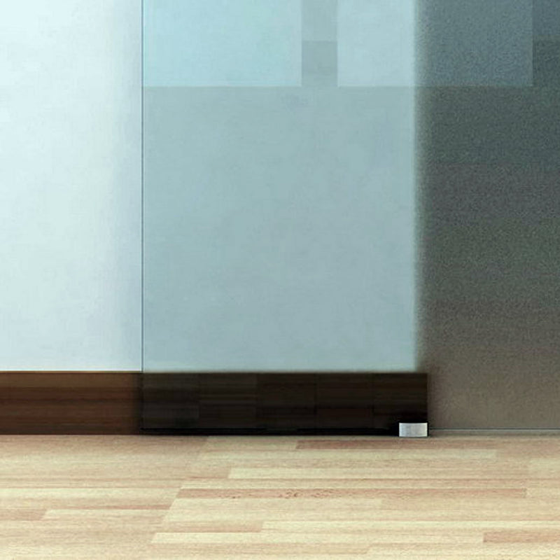 Porta Scorrevole Vetrata 90x205 cm Smerigliata 